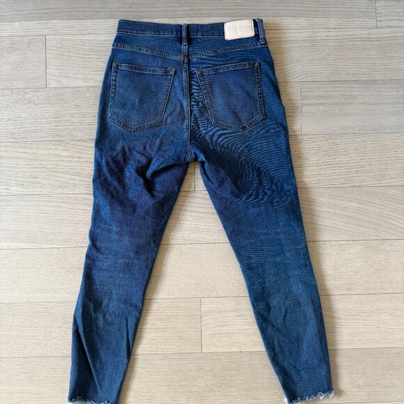 Everlane The Authentic Stretch High-Rise Skinny Button Fly Size 27 - Picture 6 of 9